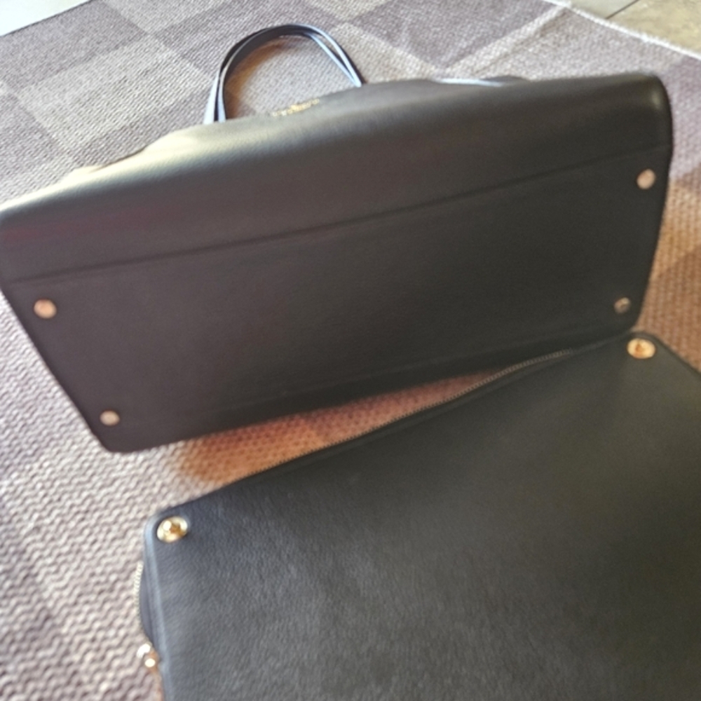 Kate Spade Brim Laptop Tote in Black Pebbled Leather - Picture 10 of 16